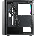 Компьютерный корпус Azza Fighter черный без БП ATX 4x120мм 2x140мм 2xUSB2.0 1xUSB3.0 audio bott PSU