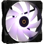 Реверсный вентилятор Fan Ocypus Beta F12 BK ARGB PWM черный