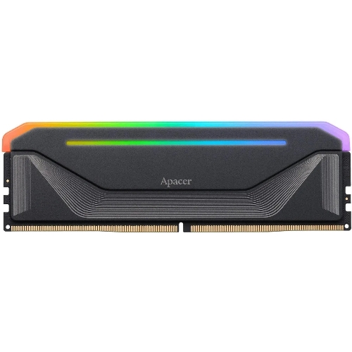 Оперативная память Apacer Nox, DDR5, 16Gb (1x16 Gb), 5200 MHz, CL40, DIMM, радиатор, RGb, черный