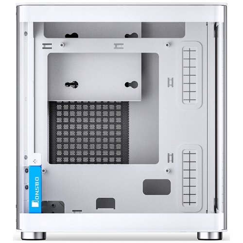 Компьютерный корпус без блока питания Case JONSBO TK-0 белый, Desktop SFF, TG, no fan, 1xUSB-A 3.2 + 1xUSB-C 3.2, SFX PSU Support, mITX белый