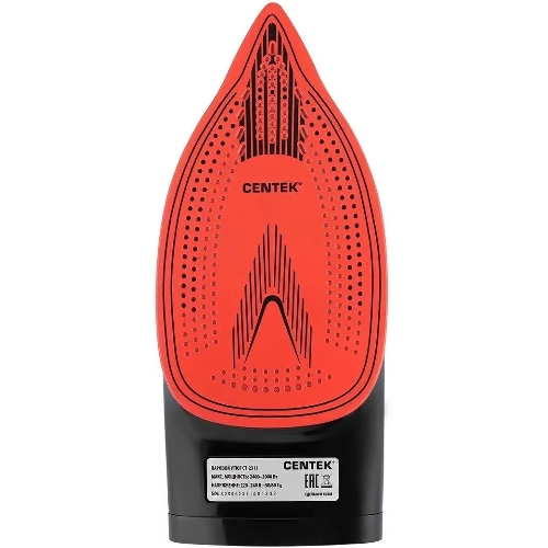 Утюг Centek CT-2311 черный/красный, 3200 Вт, 50 г/мин, 190 г/мин, 400 мл