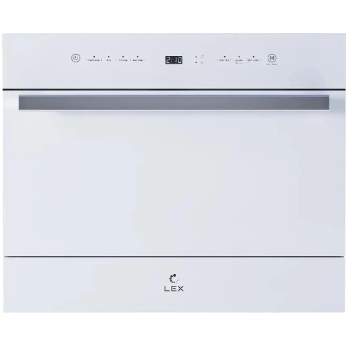 Посудомоечная машина LEX DW4541WH белый, 56 см, 6 компл., 48 дБ, класс A