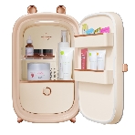 Мини-холодильник для косметики Maunfeld MFF43W бежевый 12.3л