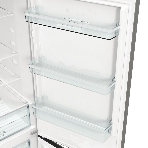 Холодильник Gorenje NRKE62XL серебристый металлик двухкамерный 203/99л морозилка снизу, No Frost