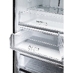 Холодильник DeLonghi DCS 19NFI NB DAMIANO черный двухкамерный 230/100л морозилка снизу, No Frost