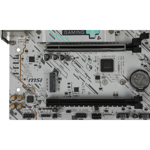 Материнская плата MSI B840M GAMING WIFI6E, AM5, AMD B840, 2xDDR5, 4xSATA, 2xM.2, 1xPCIe 4.0 x16, 1xPCIe 3.0 x4, 1xDP, 1xHDMI, 1x2.5Gb LAN, Wi-Fi 6E, Bluetooth 5.3, 4xUSB-A 5Gbps, 2xUSB-A 2.0, 2x3.5 мм, 7.1, mATX