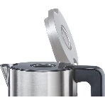 Чайник электрический Bosch TWK8611P 1.5 л, 2400 Вт, белый/серебристый (корпус: нержавеющая сталь)