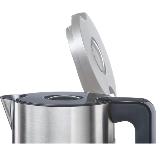 Чайник электрический Bosch TWK8611P 1.5 л, 2400 Вт, белый/серебристый (корпус: нержавеющая сталь)