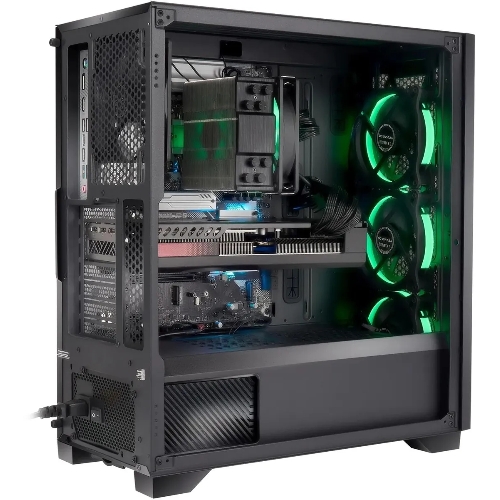 Компьютер IRU Tactio 510B7GP TWR i7 14700F (2.1) 32Gb SSD 1Tb RTX 5070Ti 16Gb FreeDOS GbitEth 750W черный (RUS) (2146246)