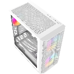 Корпус SAMA S30, Mini-Tower, белый, 2 x 140 мм, 1 x 120 мм