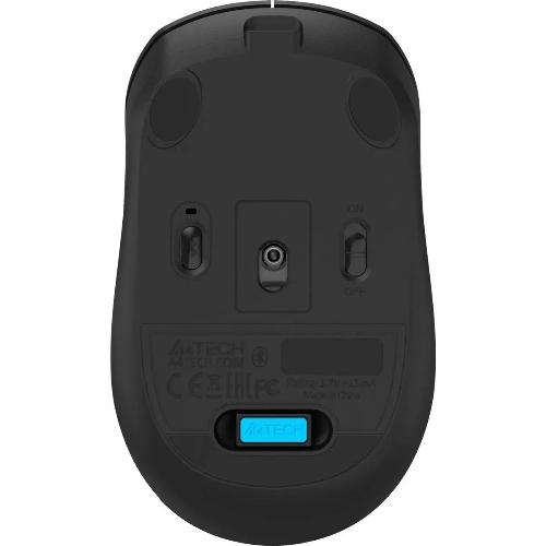 Мышь беспроводная A4Tech Fstyler FG16CS Air2 черный, 2000 dpi, радиоканал, USB, кнопки - 4