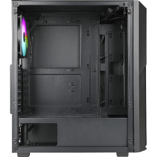 Компьютерный корпус Azza Fighter черный без БП ATX 4x120мм 2x140мм 2xUSB2.0 1xUSB3.0 audio bott PSU