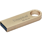 Флешка USB Kingston DataTraveler SE9 G3 (DTSE9G3/64Gb), 64Gb, USB 3.2 Gen 1, R/W 220/100, золотистый