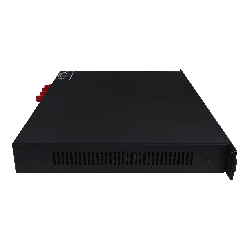 Усилитель Intrend ITAMP-4x500-TD четырехканальный, 4x500W/4Ом, 4x300W/8Ом, мостовой режим: 2x1000W/8Ом, 2x1000W/100V, 2x600W/70V, поддержка Dante, встроенный DSP
