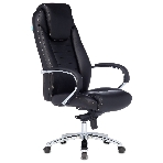 Кресло Бюрократ T-9923SL/BLACK черный, кожа