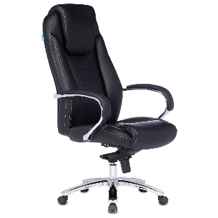 Кресло Бюрократ T-9923SL/BLACK черный, кожа