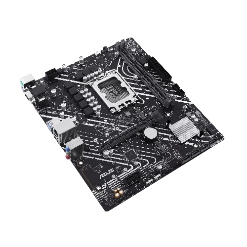 Материнская плата ASUS PRIME H610M-E-CSM, LGA 1700, Intel H610, 2xDDR5, 4xSATA, 2xM.2 PCIe 3.0 (x2, x4), 1xPCIe 4.0 x16, 1xPCIe x1, 1xHDMI, 1xDP, 1xVGA, 2xUSB-A 2.0, 2xUSB-A 3.2 Gen 1, 1x 1Gb LAN, 3x3.5 мм, 7.1, mATX