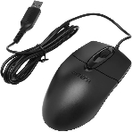 Мышь проводная A4Tech OP-720S черный, 1200 dpi, USB, кнопки - 3