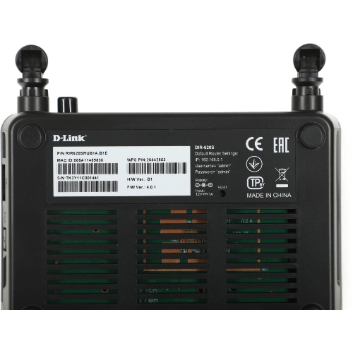 Роутер беспроводной D-Link DIR-620S/RU/B1A N300 черный