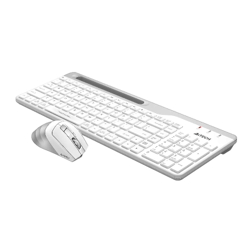 Комплект клавиатура+мышь A4Tech FStyler FB2535C беспроводной, USB + Bluetooth, 2000 DPI, белый