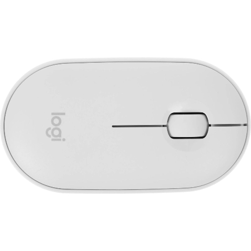 Мышь беспроводная Logitech Pebble M350 белый, 1000 dpi, радиоканал, Bluetooth, USB, кнопки - 3