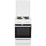 Плита электрическая Hansa FCEW54120 белый, конфорок 4 шт, духовка 62 л, 50 см x 85 см x 60 см