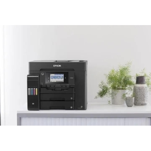МФУ струйное Epson L6550 (C11CJ30404), A4, цветной, печ. до 25/12 стр/мин.(ч/б/цв.), скан. до 27.5 стр/мин., 4800x2400 dpi (печ.), 2400x1200 dpi (скан.), Ethernet, USB, Wi-Fi