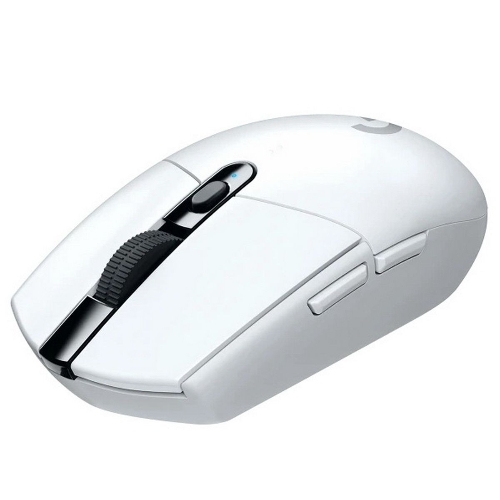 Мышь беспроводная Logitech G304 Lightspeed белый, 12000 dpi, радиоканал, USB, кнопки - 6