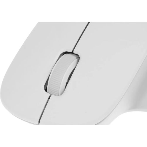 Мышь беспроводная Xiaomi Wireless Mouse Comfort Edition белый, 1200 dpi, радиоканал, USB, кнопки - 3