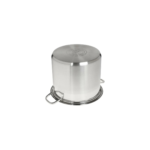 Кастрюля WEBBER BE-128-10L 10 л, 24 см, нержавеющая сталь, с крышкой