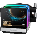 Система охлаждения Ocypus Sigma L24 PRO BK IPS Display/черный/290W/All Intel/AMD AM*/Screws