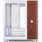 Компьютерный корпус без блока питания Case JONSBO TK-0 белый, Desktop SFF, TG, no fan, 1xUSB-A 3.2 + 1xUSB-C 3.2, SFX PSU Support, mITX белый