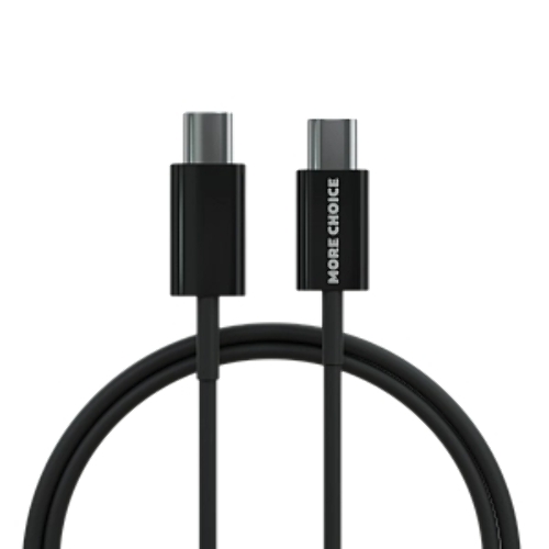 Сетевое зарядное устройство MORE CHOICE (4610196409912) NC60a черный - СЗУ 1USB-C 3.0A PD 20W быстрая зарядка для Type-C