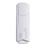 Флешка USB Smartbuy CLUE white (SB16GbCLU-W3), 16Gb, USB 3.0/3.1, R/W 70/25, белый