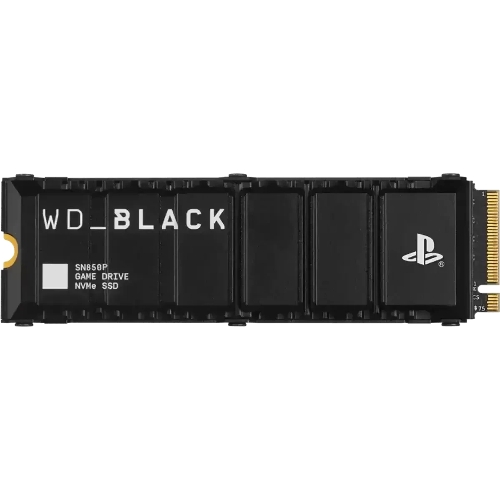 Накопитель SSD 4TB WD Black SN850P, M.2 2280, PCI-E 4x4, R/W - 7300/6600 MB/s 3D-NAND (Works with PS5)