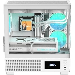 Компьютерный корпус AeroCool/Formula V Line Crystal E1M White, MATX, USB3.0*2, Switch Display Panel