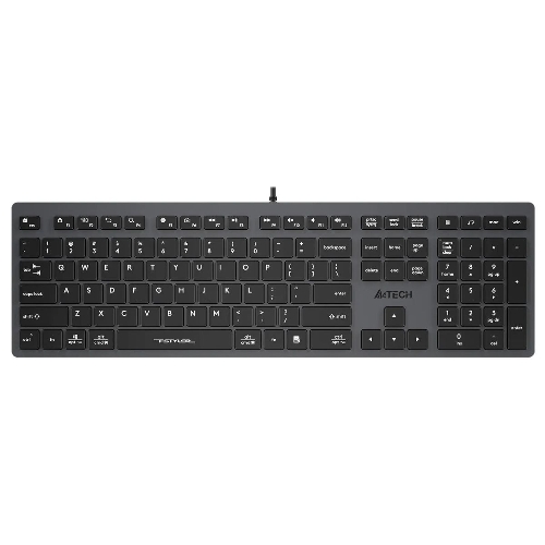 Клавиатура проводная A4Tech Fstyler FX50, USB, серый