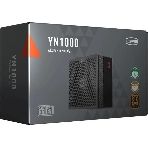 Блок питания PCCooler P5-YN1000-G1F, 1000Вт, 80 PLUS Gold, 135мм, модульный, черный