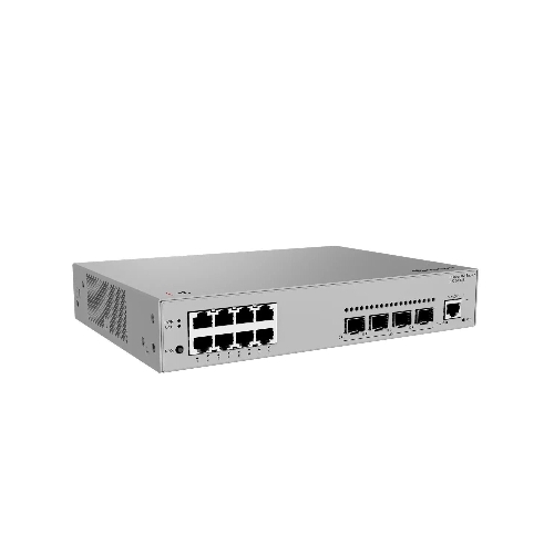 Коммутатор Huawei S220-8T4S (L2+, 8*10/100/1000BASE-T ports, 4*GE SFP ports, built-in AC power)
