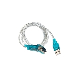 Кабель AM/Com port 9pin 1.2м Aopen/Qust адаптер USB -> RS232, DE9P (добавляет в систему новый COM порт), ACU804