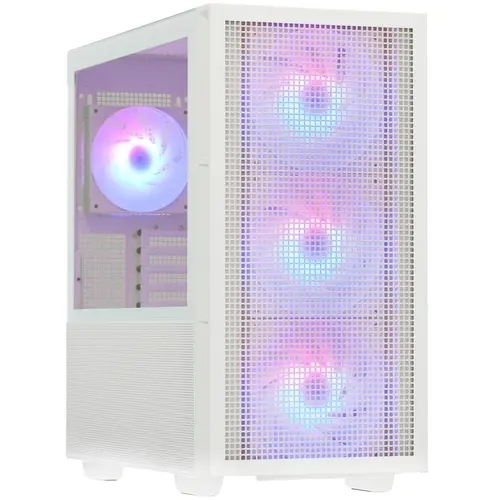 Компьютерный корпус Deepcool CH560 WH без БП, боковое окно (закаленное стекло)
