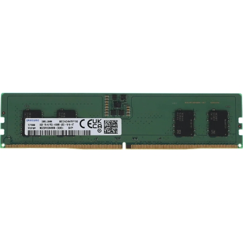 Оперативная память Samsung DDR5 DIMM 8GB UNB 4800 1Rx16, 1.1V