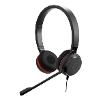 Гарнитура Jabra Evolve 20 SE Stereo MS чёрный, проводная, USB