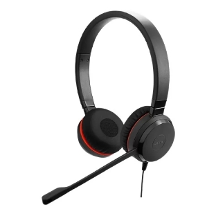 Гарнитура Jabra Evolve 20 SE Stereo MS чёрный, проводная, USB