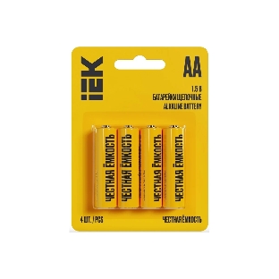 Батарейка щелочая Alkaline Optima LR06/AA (4шт/блистер)