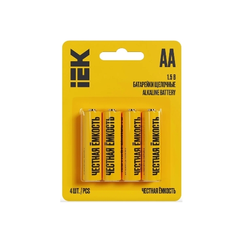 Батарейка щелочая Alkaline Optima LR06/AA (4шт/блистер)