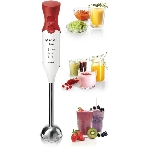 Блендер погружной Bosch MSM64110 белый/красный, 450 Вт, 2 скорости, турбо