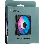 Реверсный вентилятор Fan Ocypus Beta F12 BK ARGB PWM черный
