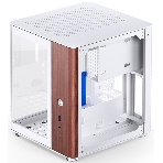 Компьютерный корпус без блока питания Case JONSBO TK-0 белый, Desktop SFF, TG, no fan, 1xUSB-A 3.2 + 1xUSB-C 3.2, SFX PSU Support, mITX белый