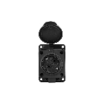 Розетка настенная с защитной крышкой каучуковая 230В 2P+PE 16A IP44 EKF PROxima